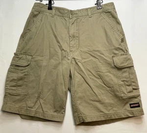 Dickie's cargo shorts mens 32 x 11 beige tan - Picture 1 of 8
