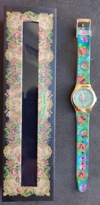 Reloj Michal Negrin para dama correa de cuarzo correa de plástico vintage para mujer Foto 1 de 4