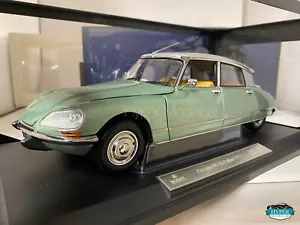 NOREV 1/18 CITROEN DS23 PALLAS 1972 LIGHT GREEN MET181724 - Picture 1 of 3
