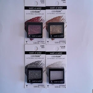 Wet n Wild  Body Glitter Makeup, 1 Set of 4 each,  Coloricon - Picture 1 of 8