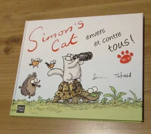 Simon's Cat Envers et Contre Tous! French Hardcover Book Simon Tofield - Picture 1 of 10