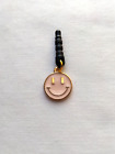 Pink Smile Face Universal Cell Phone Charm Anti Dust Proof Plug Ear Cap Jack