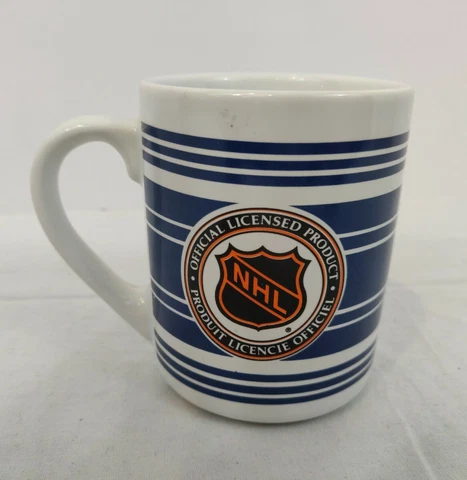 AMK Toronto Maple Leafs (NHL) Ice Hockey Mug - 1993, Vintage, White/Blue Cover