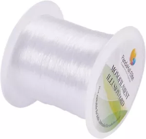 PH PandaHall 0.4mm Crystal Beading Invisible Bracelet Making Cords Nylon Thread - Picture 1 of 8