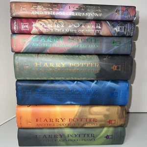 Harry Potter komplette Serie 1-7 J. K. Rowling Hardcover Set - Bild 1 von 12
