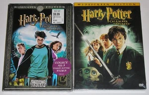 Kid DVD Lot - Harry Potter and the Chamber of Secrets (New) Prisoner of Azkaban - Picture 1 of 1