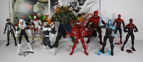 Marvel Legends ULTIMATE GREEN GOBLIN baf lot ELECTRO, AMAZING SPIDER-MAN, + 2014 Cover