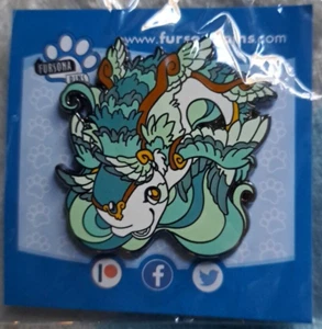Fursona Pins #1498 Air Aquarius February 2023 Patreon Ultimate Exclusive - Picture 1 of 3
