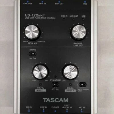 TASCAM US-122 Mkii Audio/Midi Interface - Ausgezeichneter Zustand Aus Japan Used - Bild 1 von 4