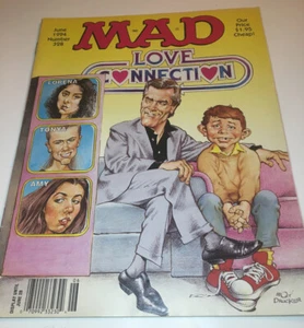 Mad Magazine 328 June 1994 Love Connection Alfred E Neuman Front Cover - Picture 1 of 7
