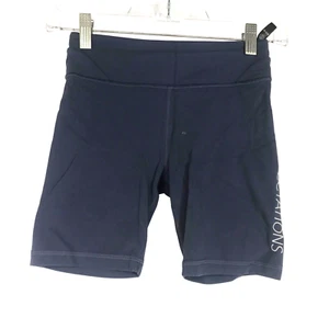 ATHLETIC GIRL - GIRLS MEDIUM 8-10 - BLUE ALLYSON FELIX DEFY EXPECTATIONS SHORT - Picture 1 of 4