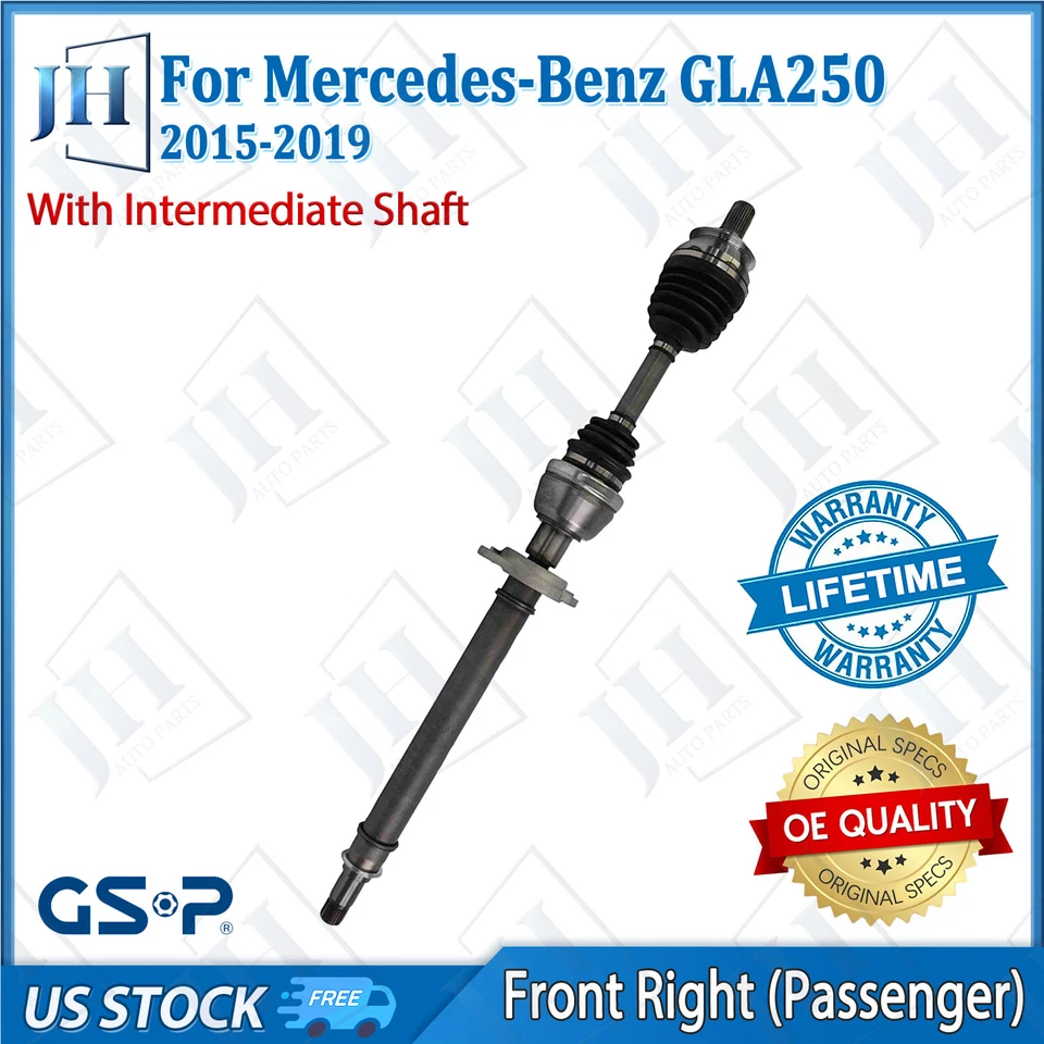 OE Front Right CV Axle Shaft For 2015-19 Benz GLA250 CLA250 CLA45 GLA45 AWD — 第 1/4 张图片