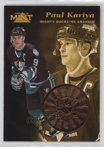 1996-97 Pinnacle Mint Bronze Paul Kariya #5 HOF