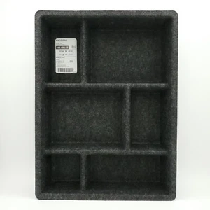 IKEA RAGGISAR Tablett dunkelgrau Schubladeneinsatz 15 3/4x11 3/4"x2 3/8" 103.480.19 NEU - Bild 1 von 5