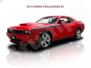 2010 Dodge Challenger RT Metal Sign 9" x 12" or 12" x 16" - Picture 1 of 1