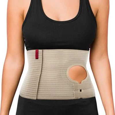 Cinturón de ostomía abdominal ORTONYX para cuidados postoperatorios después de la colostomía ileostomía Foto 1 de 4
