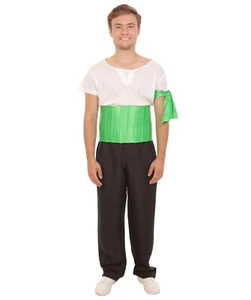 Men Costume Shirt Waistband Armband Pants Cosplay One Piece Roronoa Zoro HC-429 - Picture 1 of 7