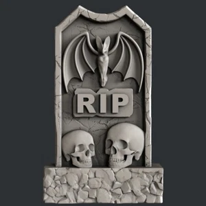 Modelos 3d STL para CNC, Artcam, Aspire, lápidas - Imagen 1 de 4