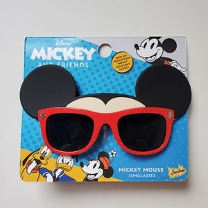 Disney Mickey Mouse Kids Sun-Staches Sunglasses Beach Costume Pretend Dress Up - Picture 1 of 7