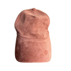 Rag & Bone Baseball Cap One Size Mauve Suede Marilyn Buckled Strap NWT - Picture 1 of 9
