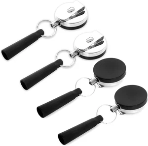 Portamatite a strappo retrattile resistente 4 pezzi silicone elastico portamatite - Foto 1 di 12