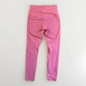 Lululemon Wunder Under Leggings High Rise Pink Größe 4 - Bild 1 von 2
