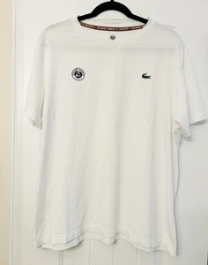 Camisa Blanca Lacoste Roland Garros Talla XL Excelente Estado - Imagen 1 de 4