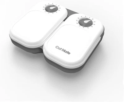 Cat Mate C200 Futterautomat – Automat für 2 Mahlzeiten für Katzen & Kleine Hunde - Bild 1 von 4