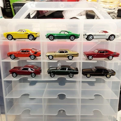 Diecast Lot Of 9 Yenko Cars. Camaro, Nova, Vega. Johnny Lightning. 1:64. Loose - Image 1 of 4