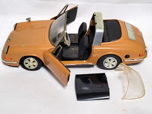 Vintage Schuco Porsche Targa 911S Uhrwerk Modell 1081 1:19 Germany.. OHNE SCHLÜSSEL - Bild 1 von 13