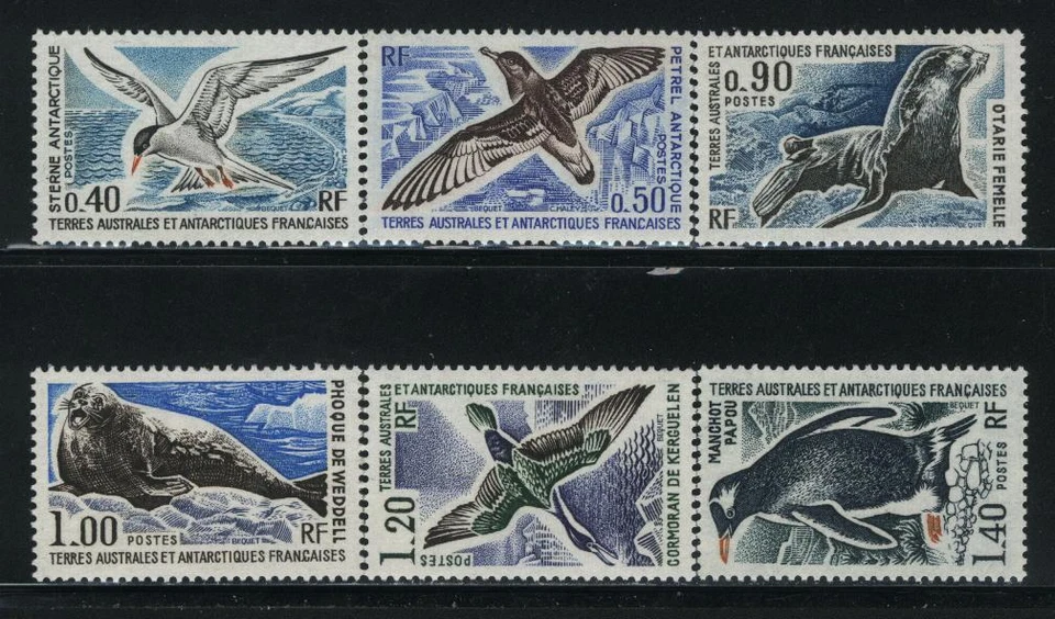 France T.A.A.F. MNH Scott # 58-63 - Image 1 of 1