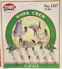 Model Power N Scale Work Crew #1337 12pcs