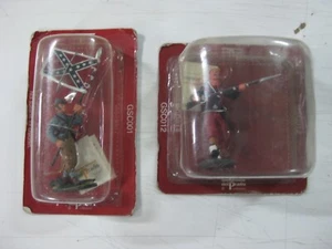 LOTE 2 SOLDADOS PLOMO GUERRA CIVIL AMERICANA-DEL PRADO EDICIONES. - Imagen 1 de 7