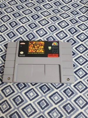 WWF RAW wrestling Rudest And Roughest Super Nintendo Entertainment System, 1991 - Image 1 of 4