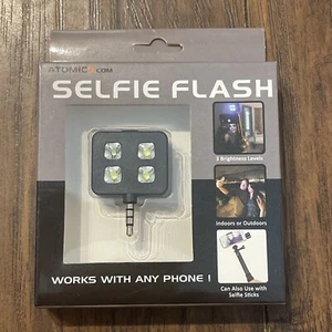 Selfie Flash Lumineux Intérieur Extérieur Rechargeable Universel - Photo 1 sur 1