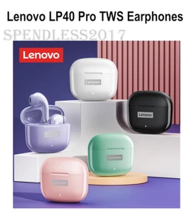 Thinkplus LP40 Pro TWS Earphones Wireless Bluetooth 5.1 Earbuds Ear Hook New - Picture 1 of 10