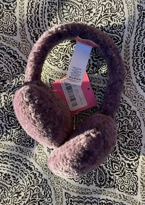 Kate Spade Purple Faux Fur Earmuffs - Image 1 of 2
