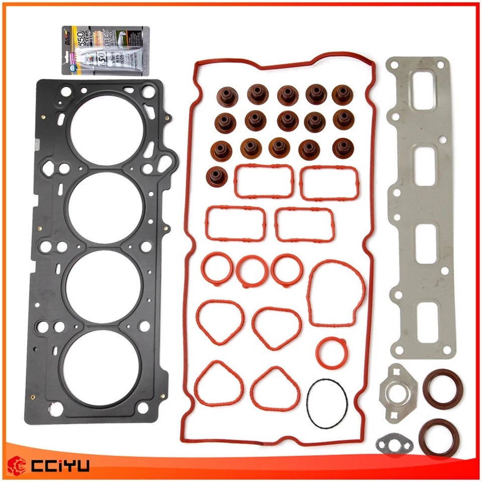 Cylinder Head Gasket Set For 2003 2005 2006 Jeep TJ 2.4L l4 DOHC VIN 1 - Изображение 1 из 4