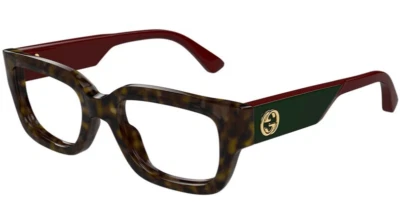 GUCCI Reading Glasses GG1666O 002 50-19 140 Tortoise & Green Frames #8/1 - Изображение 1 из 4