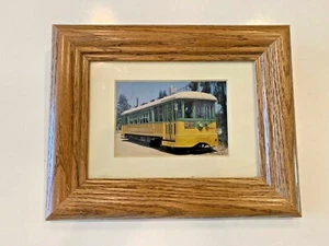 CARTOLINA DI VERNON & VERMONT STREET CAR (TROLLEY) IN TELAIO ROVERE MASSELLO - Foto 1 di 2
