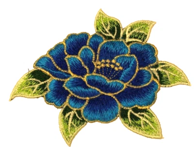 Patch Sew On Embroidered Clothing Hats Jackets Coat Wild European FLOWER A313 - Image 1 of 3