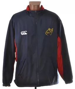 MUNSTER 2000'S RUGBY UNION FLEECE JACKET CANTERBURY XL REVERSIBLE - Picture 1 of 8