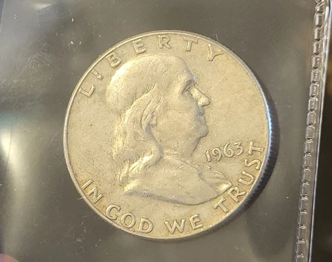 1963-D 50C Franklin Half Dollar Cover