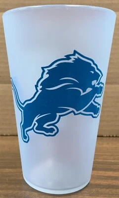 DETROIT LIONS ICICLE 16 盎司硅胶薄荷玻璃全新 WINCRAFT 🐯 — 第 1/2 张图片