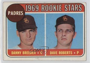 1969 Topps High # Danny Breeden Dave Roberts #536 Rookie RC