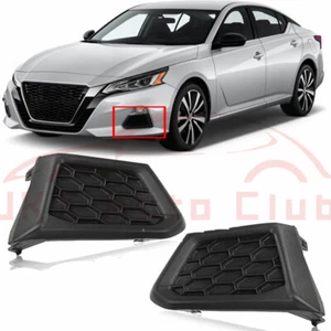 For Nissan Altima 2019-20 Pair Front Bumper Fog Lamp Light c Grille Cover Bezel - Picture 1 of 9