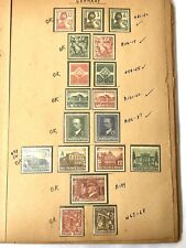 LOT #2 Estate Found Vintage Germany Stamps From 1940's German Hitler WWII Mint