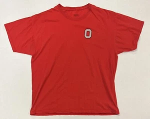 Ohio State Buckeyes T Shirt Mens Extra Large XL Red - Picture 1 of 5