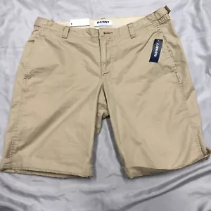 Old Navy Shorts Damen Gr. 0 beige Baumwolle verstellbare Knopfleiste Taille - Bild 1 von 10