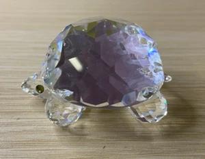 Swarovski Crystal Medium Turtle Figurine 6cm VGC - Picture 1 of 8